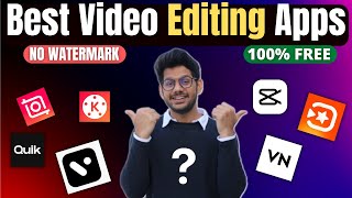 Best video editing Apps for Android or IOS 2022  Without Watermark [upl. by Harrington36]