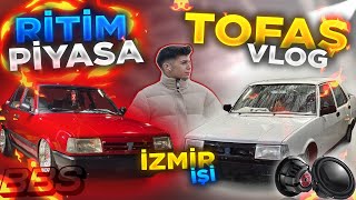 İZMİR İŞİ TOFAŞLARLA 1 GÜN RİTİM PİYASA GÜNLÜK VLOG izmir berkcakmak tofaş izmirişi [upl. by Seuqirdor]