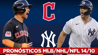 🔥PRONÓSTICOS MLBNHLNFL Y FUTBOL HOY 14 DE OCTUBRE  PARLEY DEL DÍA 🔥 [upl. by Attelliw]