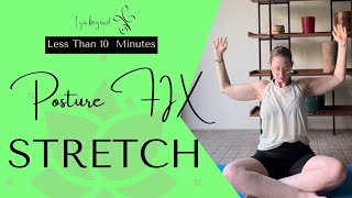 Fix Your Posture And Reduce Neck And Shoulder Pain  Daily Stretch Routine [upl. by Annhej]