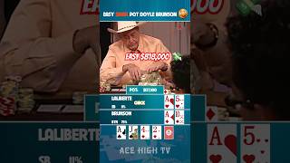 Doyle Brunson took it all 😍 poker highstakespoker [upl. by Fayette]