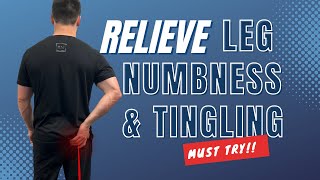 Stop Leg Numbness And Tingling  3 Easy Steps [upl. by Stutsman]