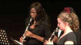 Clarinet Ensemble  Peacherine Rag [upl. by Yerffoj]