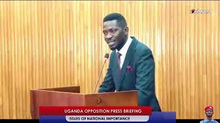 ABOLUDDA OLUVUGANYA GOVERNMENT BASISINKANYE MU PARLIAMENT NGA BAKULEMBEDWAMU KYAGULANYI SENTAMU [upl. by Harold]