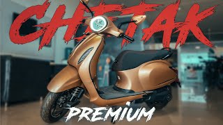 Bajaj Chetak premium new model 2024quotIs it better than ola or atherquotbajaj chetakelectric [upl. by Adanar]