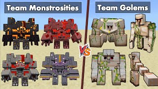 All Iron Golems vs All Monstrosities Minecraft Dungeons All Iron Golems vs Dungeons Monstrosities [upl. by Quackenbush925]