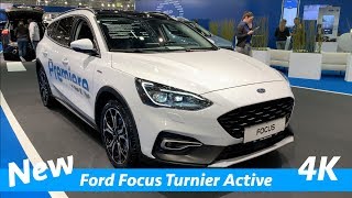 Ford Focus Turnier Active 2019  quick look in 4K [upl. by Darcia244]