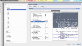 Code Formatting  WebStorm Video Tutorial [upl. by Lolita39]