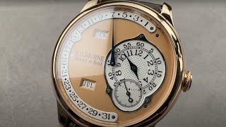 FP Journe Octa Calendrier Annual Calendar Luxury Watch Review [upl. by Allina806]