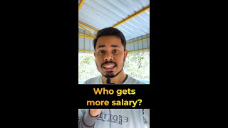 BTech vs MTech  who gets more salary in IIT shorts [upl. by Tharp]