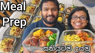 Meal Prep සතියටම උයමු Lankan in Melbourne [upl. by Kris]