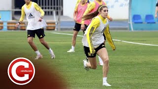 Tatiana Flores ya entrena con Tigres Femenil [upl. by Ellehsat]