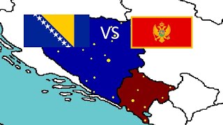 Bosnia vs Montenegro Special video for Independence day [upl. by Eniak936]