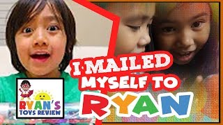 I MAILED MYSELF to Ryan Toys Review but its gone wrong  KyleSeanTV [upl. by Jaquelin]