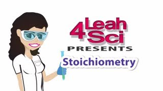 Stoichiometry Part 1  Introduction To Balancing Chemistry Reactions by Leah4sci [upl. by Assira397]