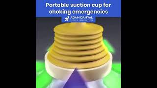 Portable suction cup for choking emergencies [upl. by Ym878]