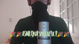 ASMR 1 k subs special QnA [upl. by Colas]