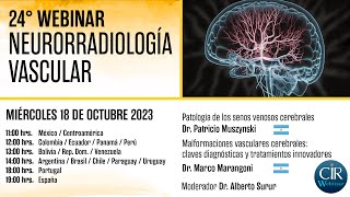 24° Webinar Neurorradiología Vascular [upl. by Jenkel]