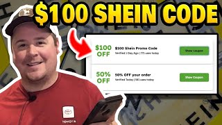 Shein Promo Code 🛍 How to get 100 Shein Coupon Code for FREE in 2024 [upl. by Ahtivak]