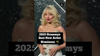 The 2025 Grammys Best New Artist Nomineesgrammys music [upl. by Neelyhtak827]