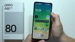 OPPO A80 5G How to Turn OnOff Smart Sidebar [upl. by Yssirk]