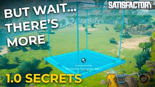 I Played Satisfactory 10 Early  Here are 5 Secrets I Found [upl. by Ulrikaumeko]