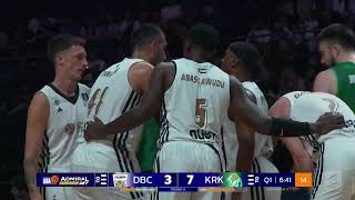 AdmiralBet ABA League 202425 Round 9 match Dubai  Krka 17112024 [upl. by Krute]