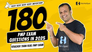 PMP Exam 2024  180 Scenario Based Questions and Answers Like Actual PMP Exam FREE MOCK TEST [upl. by Neirrad132]