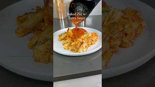 Cheesy Baked Ziti w Extra Sauce [upl. by Aicilaf]