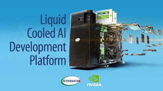 Introducing the new Supermicro Liquid Cooled AI Development Platform Powered by NVIDIA [upl. by Teagan]