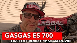 GASGAS ES 700 REVIEW  SHAKEDOWN AFTER FIRST 3 DAY 1200km OFFROAD TRIP [upl. by Dam]