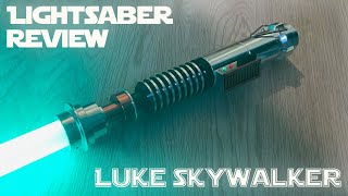 Luke Skywalker Neopixel Lightsaber Review Ally Sabers Legacy Saber [upl. by Voletta]