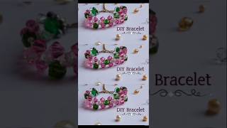 diy beautiful bracelet easy craft shorts [upl. by Yentruok]