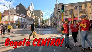 Recorrido por CENTRO de Bogotá Colombia 4K [upl. by Guimond]