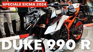 KTM Duke 990 R 2025  Walkaround EICMA 2024 [upl. by Aretha232]