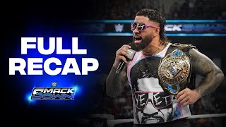 Full SmackDown highlights Oct 18 2024 [upl. by Dev]