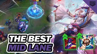 THE BEST MID LANE CHAMPION TO CLIMB 🔥 INSANE SCALING Syndra Wild Rift Gameplay [upl. by Gnep]