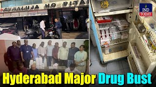 Hyderabad Drug Bust Illegal Stock of Narcotics and Psychotropics Seized in Joint Operation [upl. by Naor]