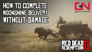 How to Complete Moonshine Delivery Without Damage  RDR2 Online Moonshiners Tips amp Tricks [upl. by Blanche]