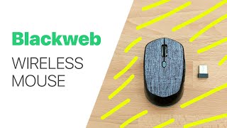 Blackweb Wireless Fabric Mouse Review [upl. by Lander745]