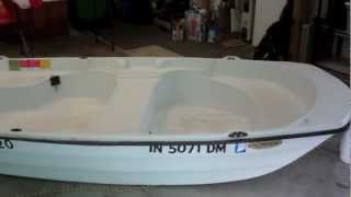 Using Expansion Foam in a Plastic Boat [upl. by Arramat911]