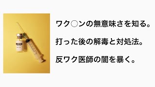 【No16】ワク○ン完全版。反ワク医師の闇を暴く。真実を見抜く力を身につけろ。 [upl. by Tterraj908]