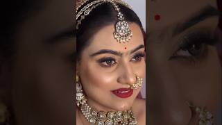 Bridal eye makeup tutorial  Eye Makeup tutorial for beginners eyemakeup eyemakeuptutorial shorts [upl. by Ennasor]