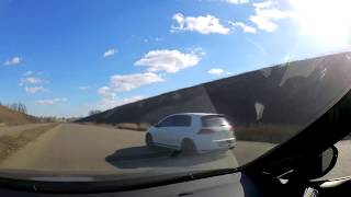 Golf 7 GTI stock vs GTI Revo stage 1 [upl. by Fortuna]