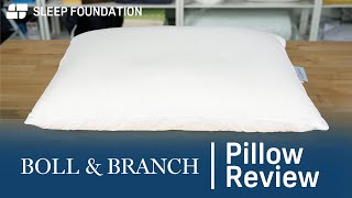 Boll amp Branch Pillow Review  The Most Luxurious Down Pillow [upl. by Bork]