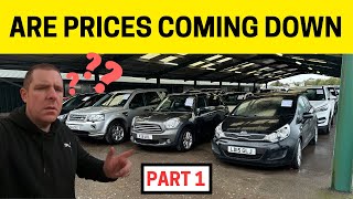 CAR AUCTION PRICES FALLING  UK CAR AUCTION [upl. by Doro299]