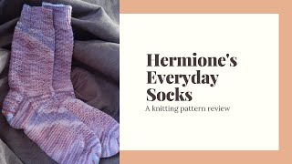 Hermiones Everyday Socks Pattern Review [upl. by Hajin963]