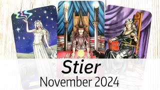 ♉STIER  November 2024  Neue Wege amp Erfahrungen erwarten Dich Tarot [upl. by Chere]