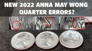 NEW Anna May Wong 2022P Quarter ERRORS 500 Quarter Box Hunt and Fill  Episode 6 [upl. by Itoyj911]