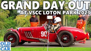 VSCC Loton Park 2023 hillclimb  Vintage speed event [upl. by Dinesh]